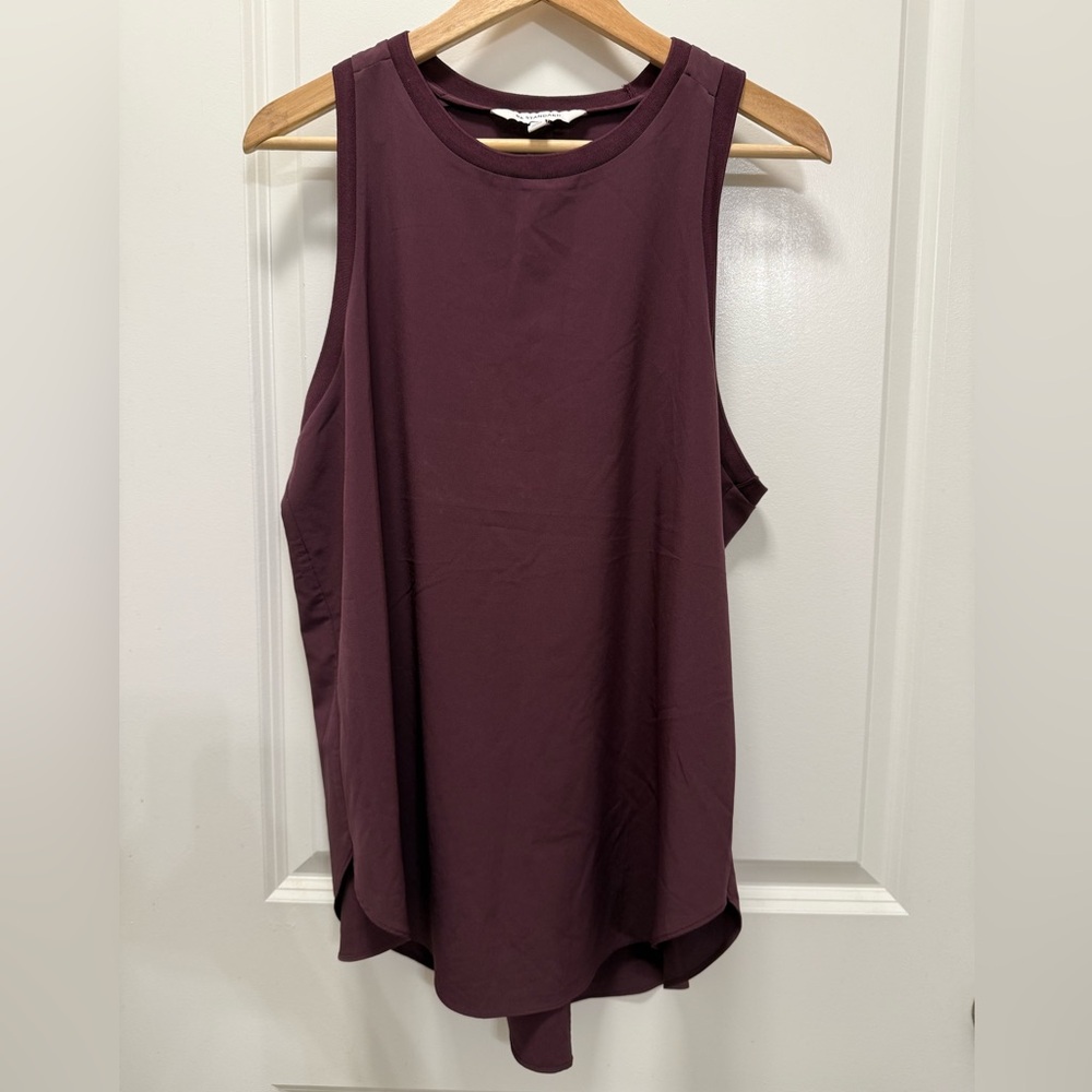 Banana Republic Deep Purple Muscle Tee